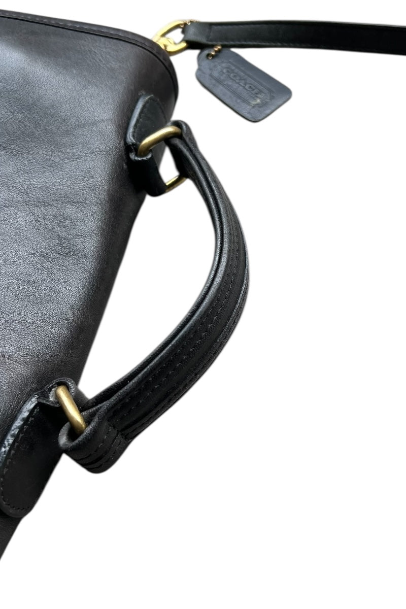 90'S LEATHER BAG / BLACK [SIZE: ONE SIZE USED]