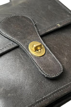 画像をギャラリービューアに読み込む, 90&#39;S LEATHER BAG / BLACK [SIZE: ONE SIZE USED]
