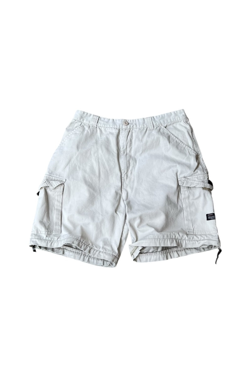 Y2K EARLY 00'S CARGO PANTS / WHITE [SIZE: 33 USED]