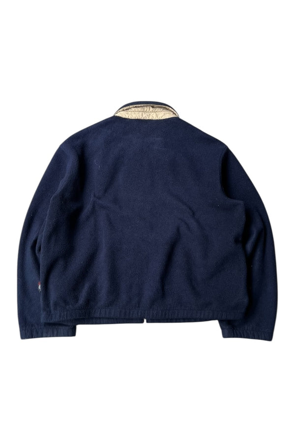 90'S POLARTEC FLEECE JACKET / NAVY [SIZE: L USED]