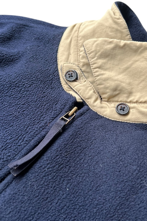 90'S POLARTEC FLEECE JACKET / NAVY [SIZE: L USED]