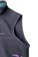 画像をギャラリービューアに読み込む, MADE IN USA 90&#39;S FLEECE VEST / BLACK [SIZE: M USED]
