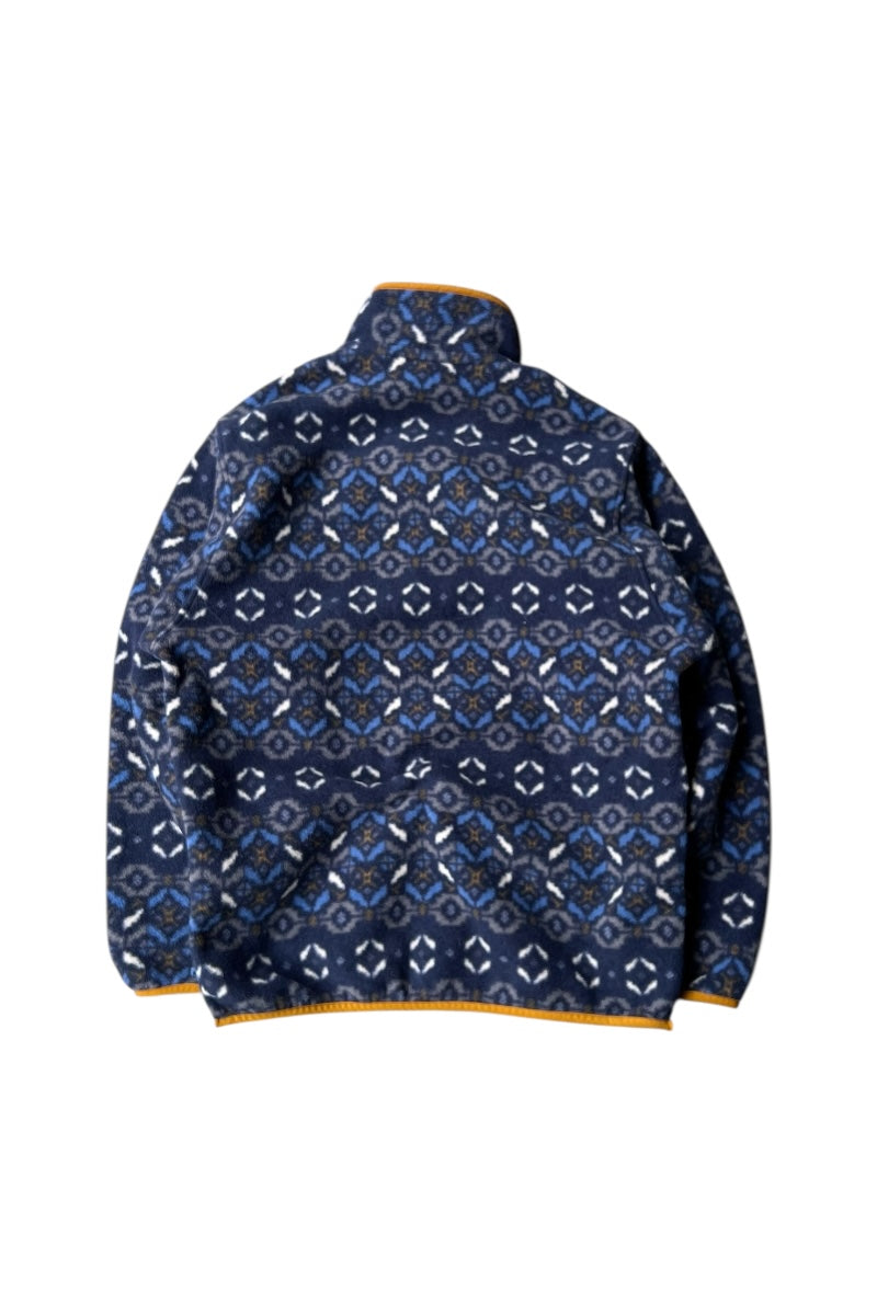 19AW T-SNAP SYNCHILLA PATTERN FLEECE JACKET / NAVY [SIZE: XS USED]