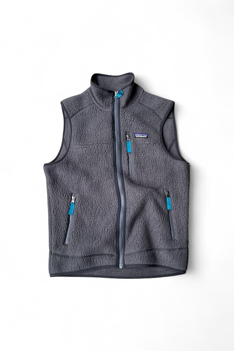 RETRO PILE VEST / GRAY [SIZE: S DEADSTOCK/NOS]