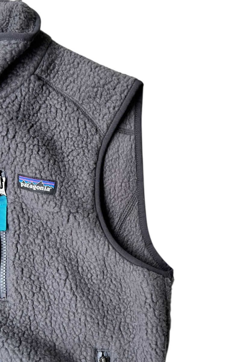 RETRO PILE VEST / GRAY [SIZE: S DEADSTOCK/NOS]