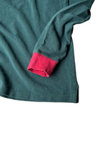 画像をギャラリービューアに読み込む, 80&#39;S TURTLE NECK CAT SAW / RED [SIZE: XL USED]
