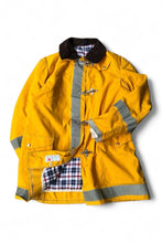 画像をギャラリービューアに読み込む, MADE IN USA 90&#39;S FIREMAN JACKET / YELLOW [SIZE: 40 USED]
