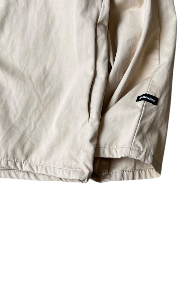 MADE IN USA COTTON ZIP JACKET / BEIGE [SIZE: L USED]