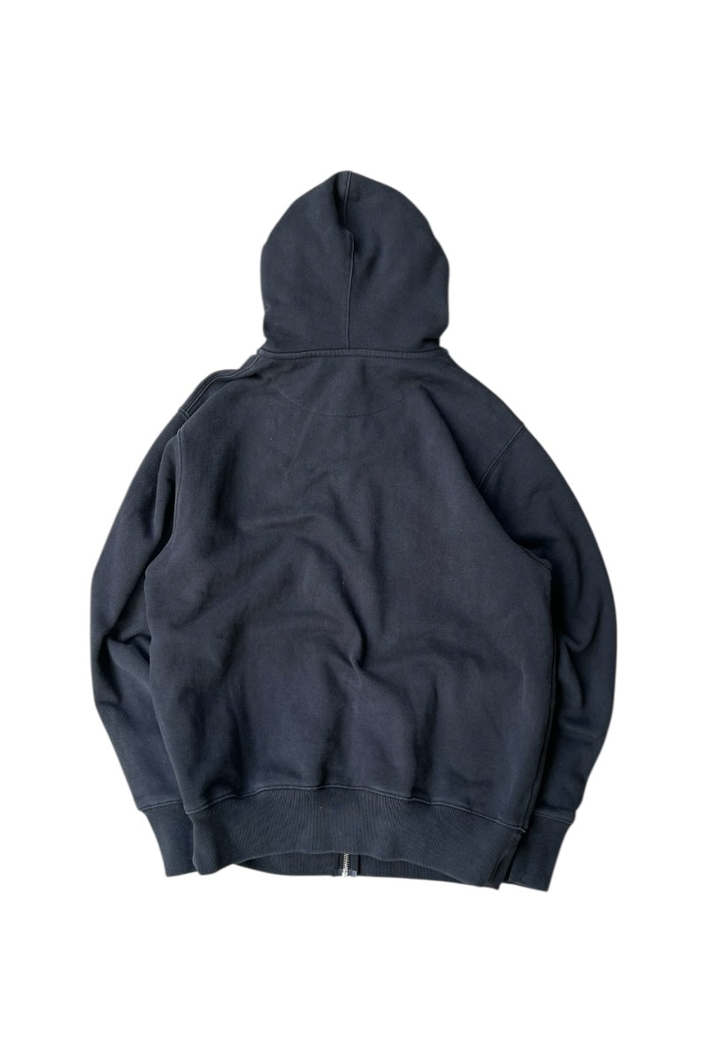 ZIP SWEAT HOODIE / BLACK [SIZE: M USED]
