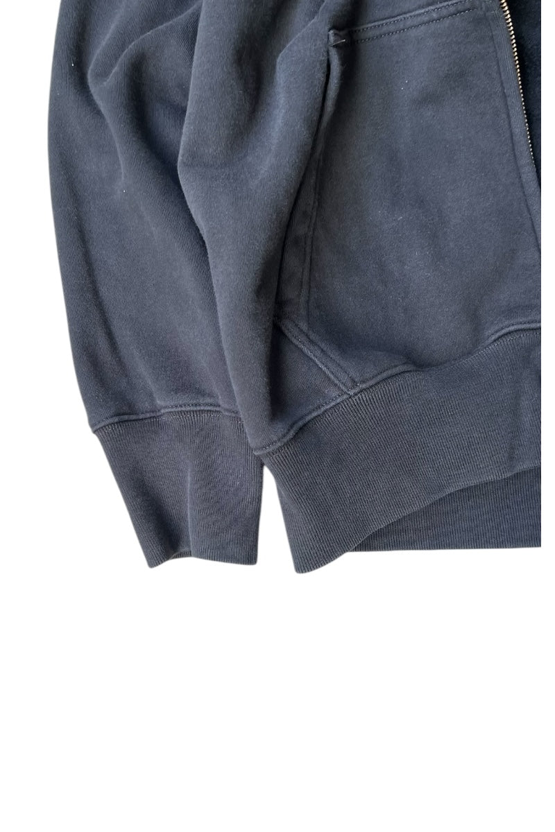 ZIP SWEAT HOODIE / BLACK [SIZE: M USED]