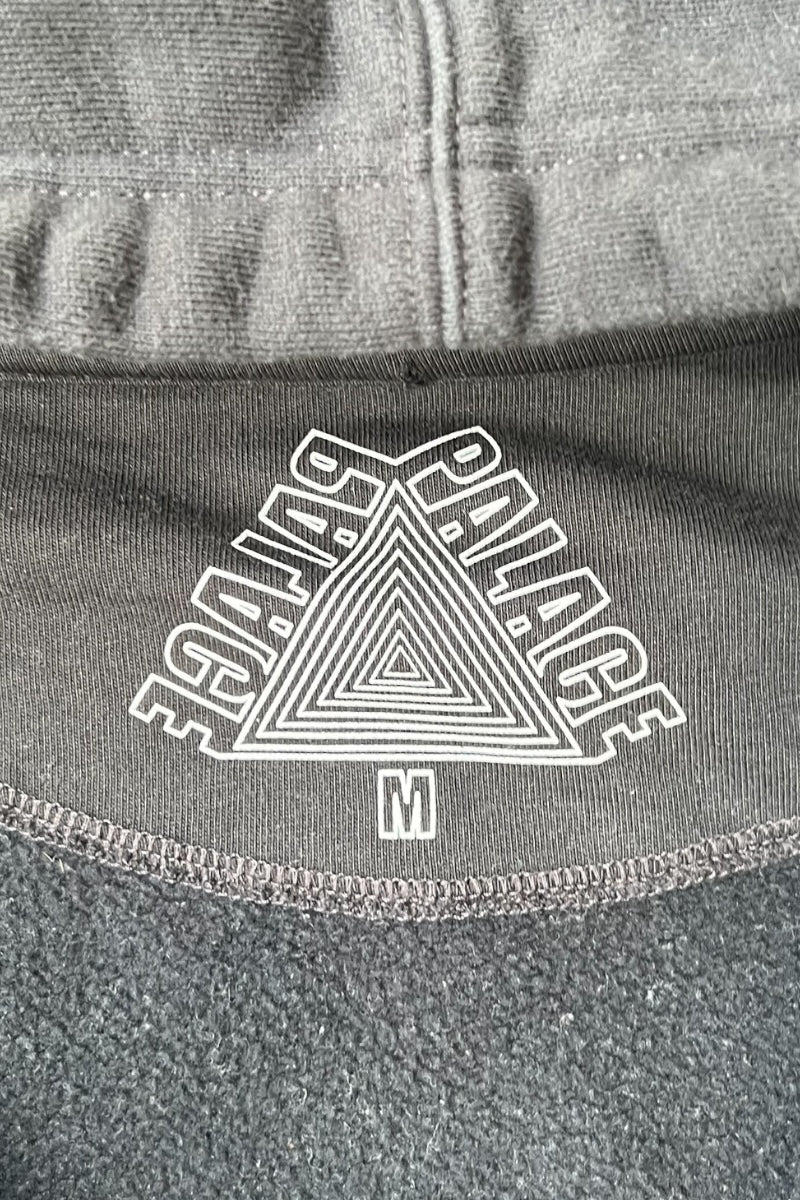 ZIP SWEAT HOODIE / BLACK [SIZE: M USED]
