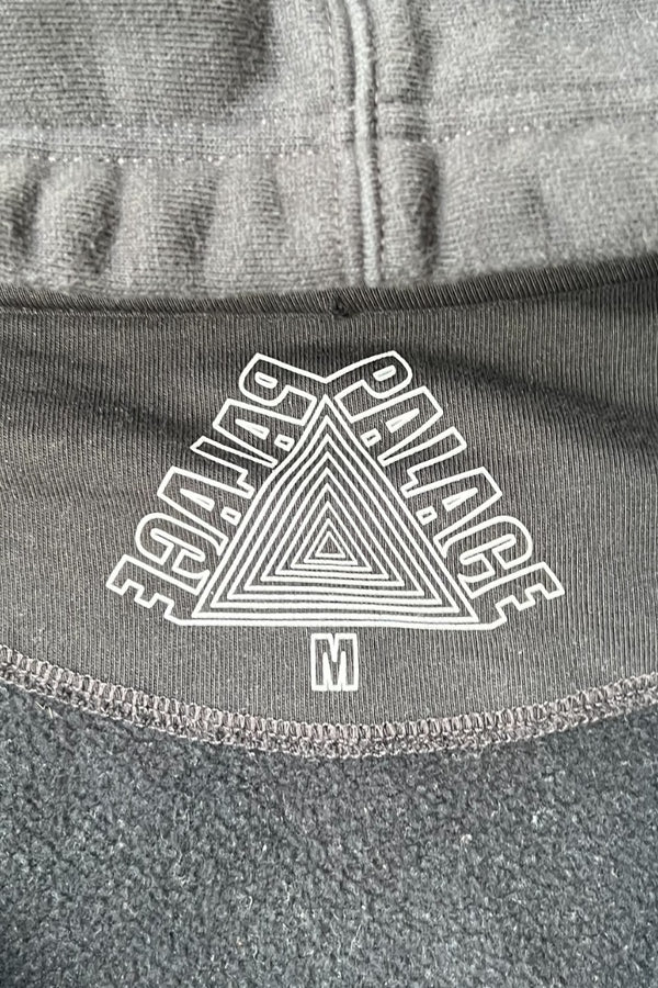 ZIP SWEAT HOODIE / BLACK [SIZE: M USED]