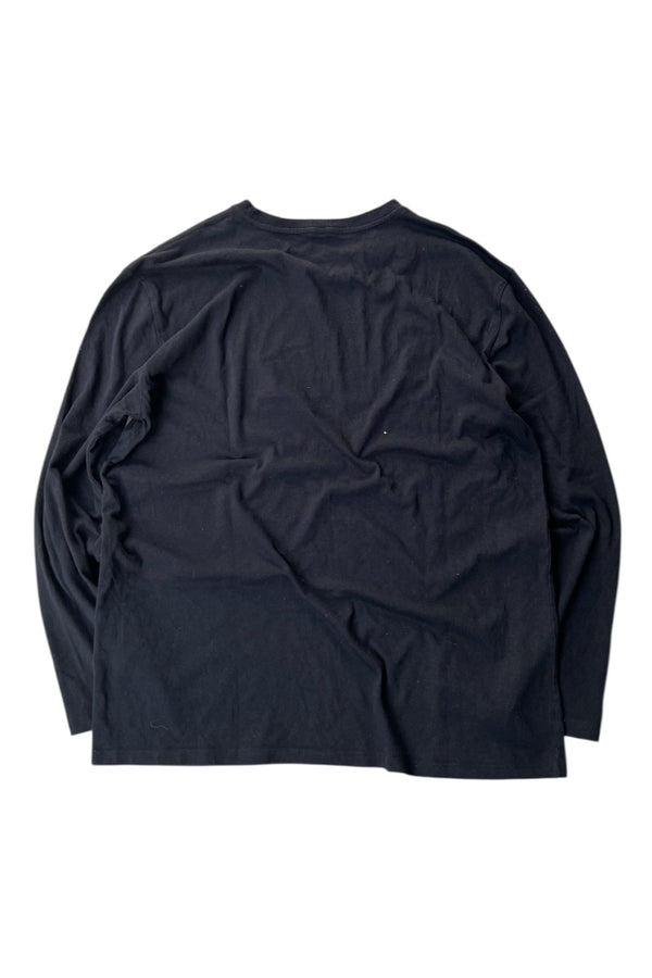 L/S T-SHIRT / BLACK [SIZE: L USED]