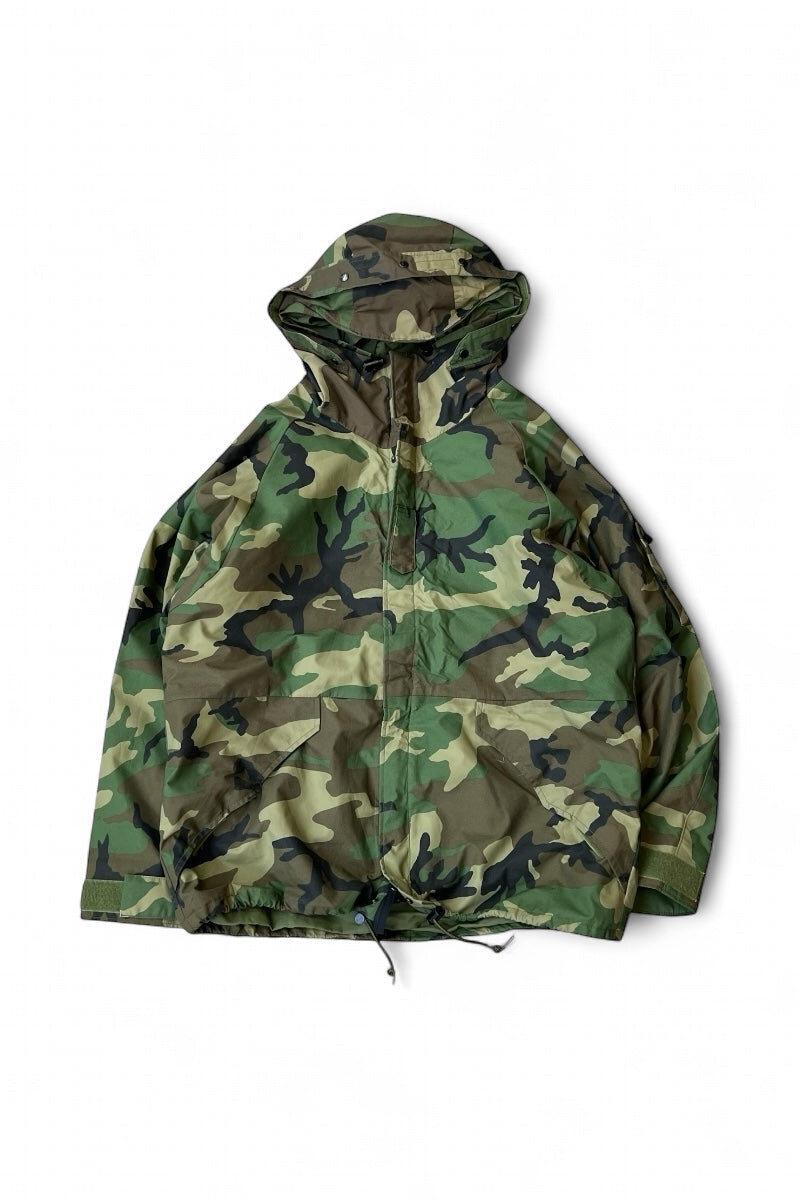 Y2K 01'S ECWCS GORE-TEX HOODIE JACKET / CAMO [SIZE: L USED]