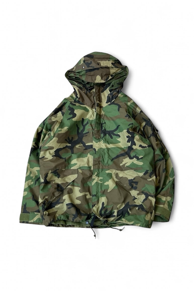 Y2K 01'S ECWCS GORE-TEX HOODIE JACKET / CAMO [SIZE: L USED]