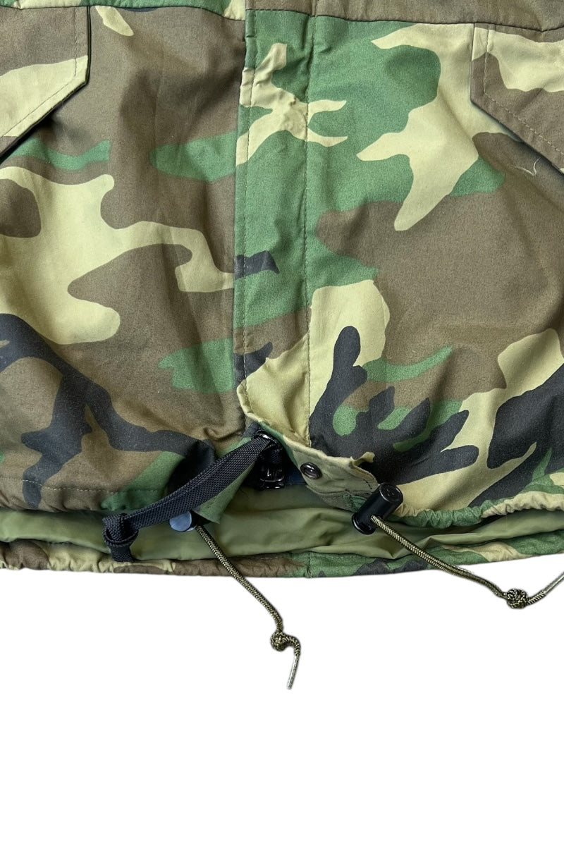 Y2K 01'S ECWCS GORE-TEX HOODIE JACKET / CAMO [SIZE: L USED]