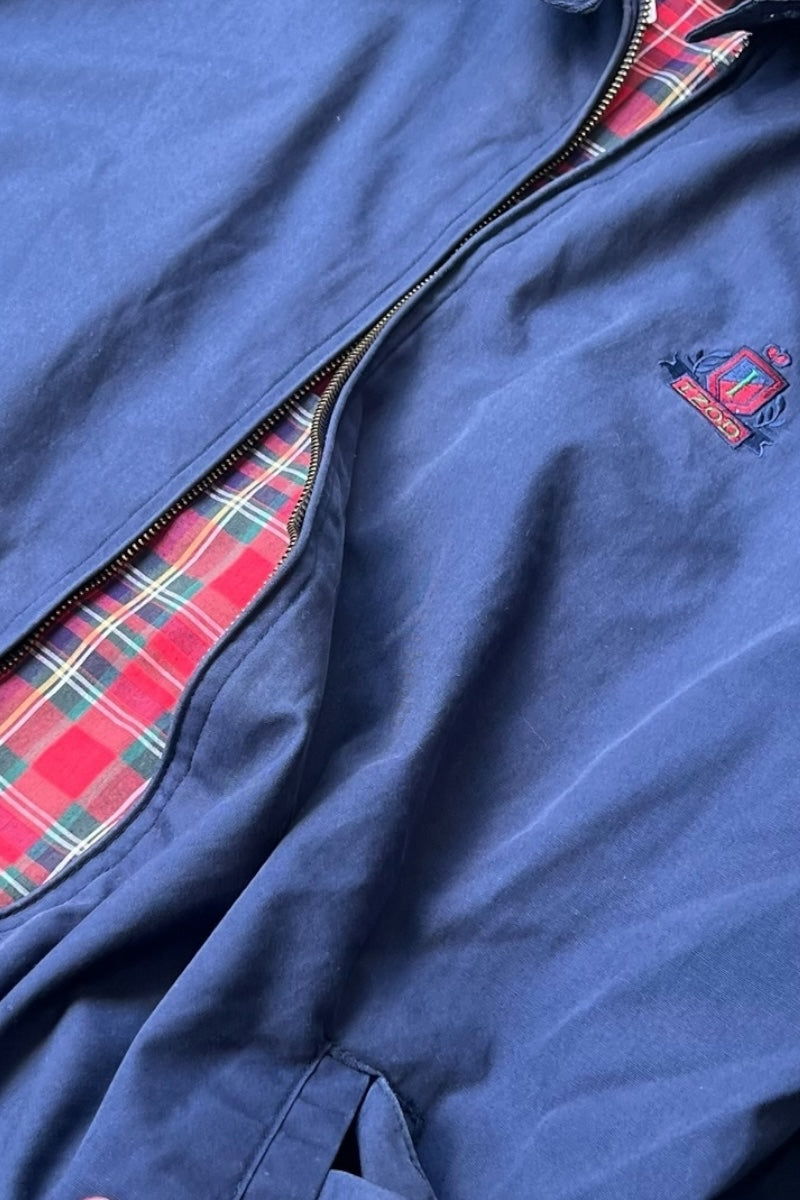 90'S G9 HARRINGTON JACKET / NAVY [SIZE: XL USED]