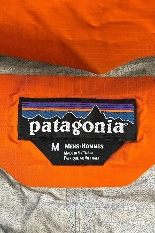 Y2K 01'S H2NO NYLON HOODIE JACKET / ORANGE [SIZE: M USED]