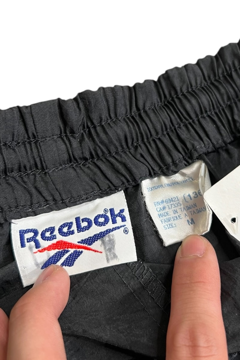 90'S NYLON PANTS / BLACK [SIZE: M USED]