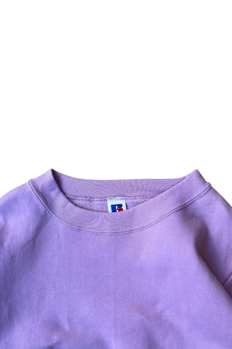 MADE IN USA 90'S SWEATSHIRT / PURPLE [SIZE: L DEADSTOCK/NOS]