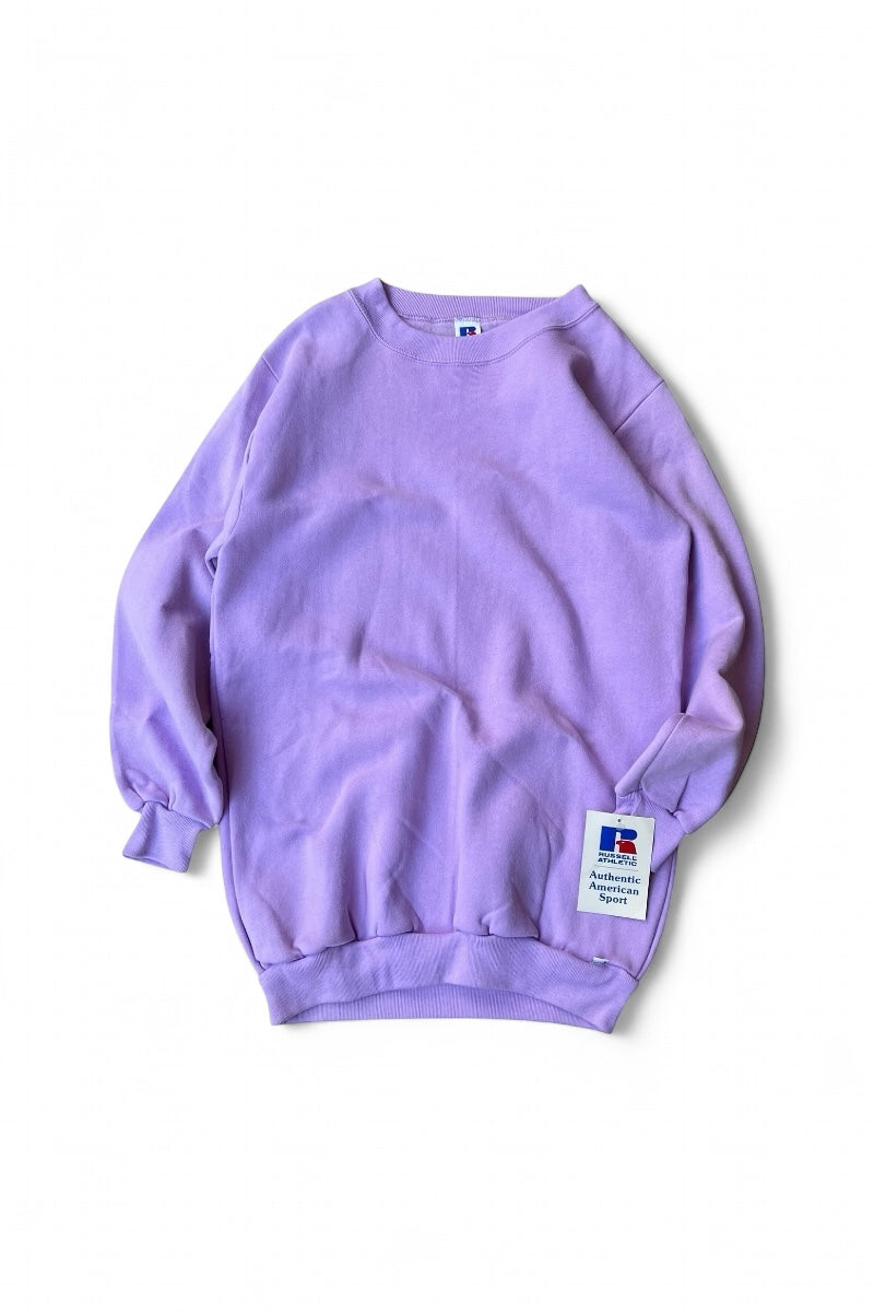 MADE IN USA 90'S SWEATSHIRT / PURPLE [SIZE: L DEADSTOCK/NOS]