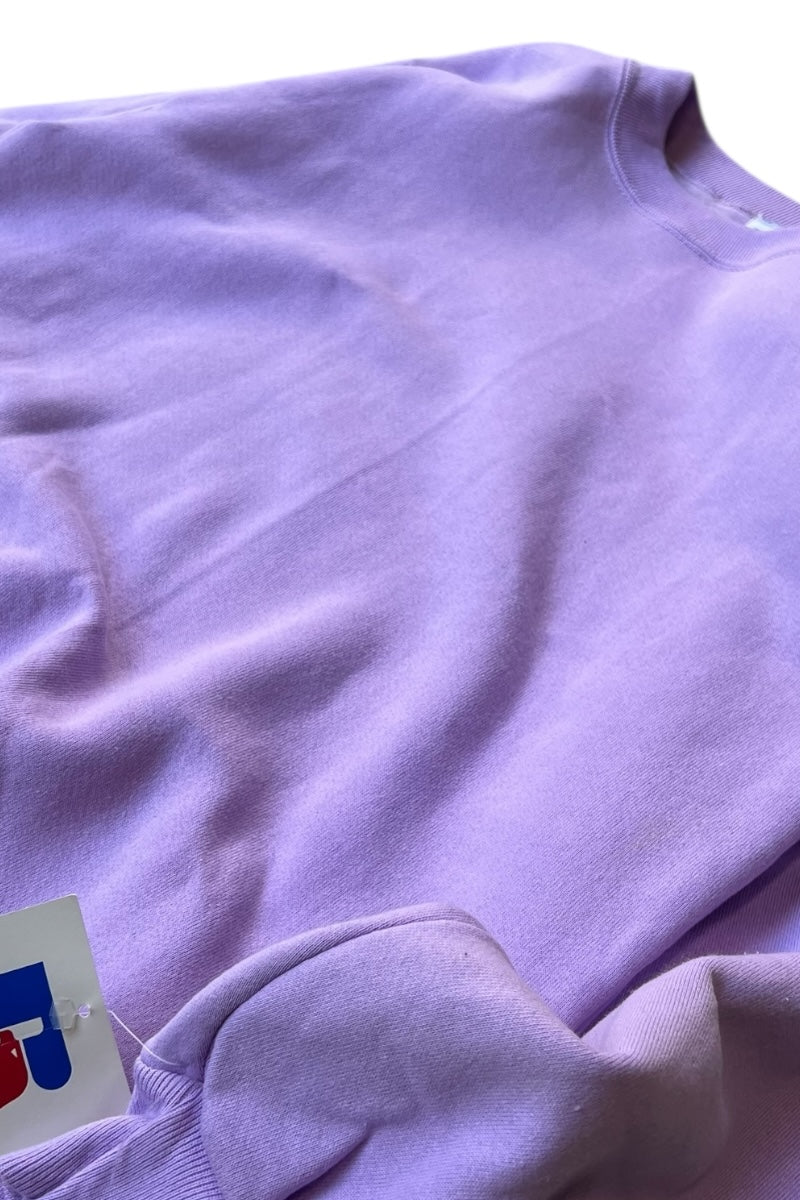 MADE IN USA 90'S SWEATSHIRT / PURPLE [SIZE: L DEADSTOCK/NOS]