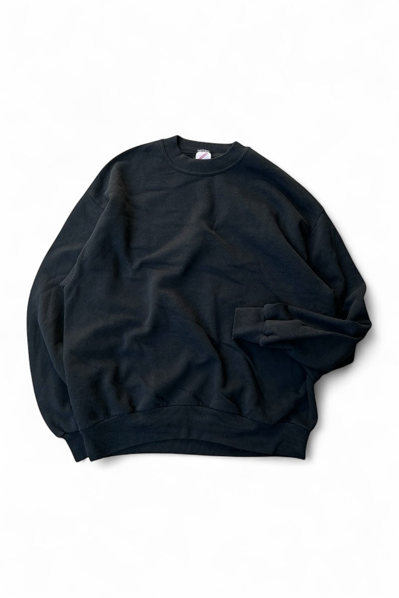 MADE IN USA 90'S SWEATSHIRT / BLACK [SIZE: L USED]
