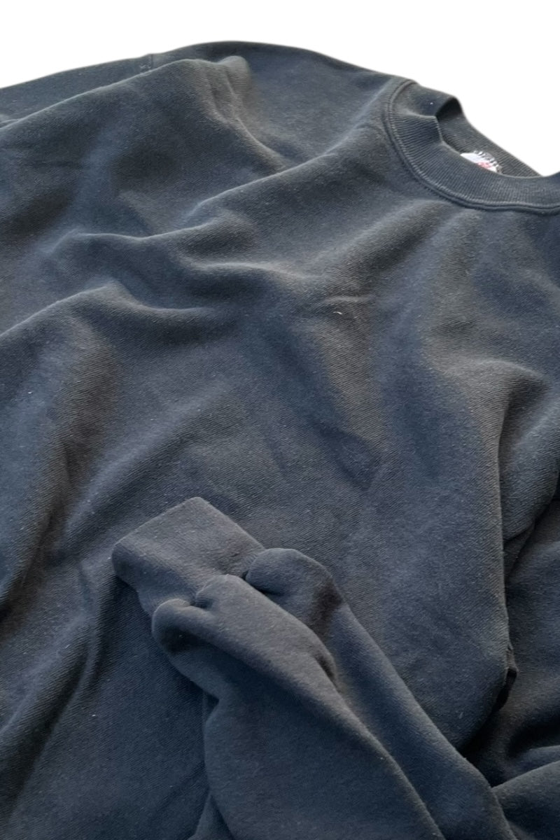 MADE IN USA 90'S SWEATSHIRT / BLACK [SIZE: L USED]