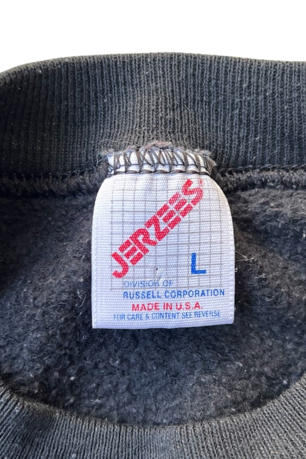 MADE IN USA 90'S SWEATSHIRT / BLACK [SIZE: L USED]
