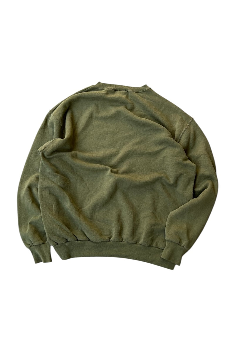MADE IN USA 90'S USMC SWEATSHIRT / KHAKI [SIZE: L USED]