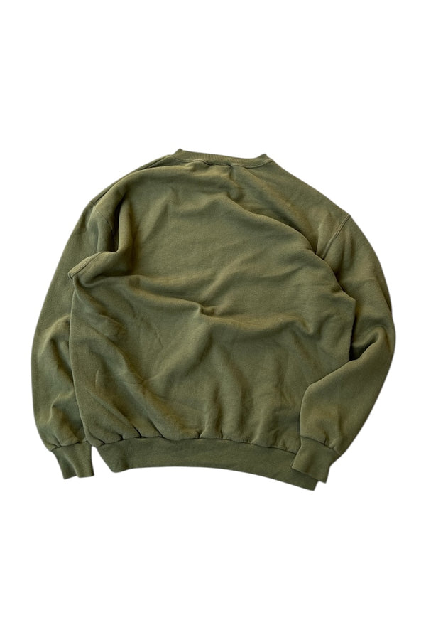 MADE IN USA 90'S USMC SWEATSHIRT / KHAKI [SIZE: L USED]