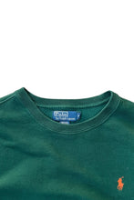 画像をギャラリービューアに読み込む, 90&#39;S ONE POINT LOGO SWEATSHIRT / GREEN [SIZE: XL USED]
