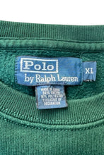 画像をギャラリービューアに読み込む, 90&#39;S ONE POINT LOGO SWEATSHIRT / GREEN [SIZE: XL USED]
