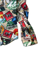 画像をギャラリービューアに読み込む, COTTON LINEN PATTERN L/S SHIRT / BEIGE [SIZE: S USED]
