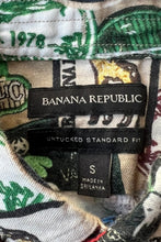 画像をギャラリービューアに読み込む, COTTON LINEN PATTERN L/S SHIRT / BEIGE [SIZE: S USED]
