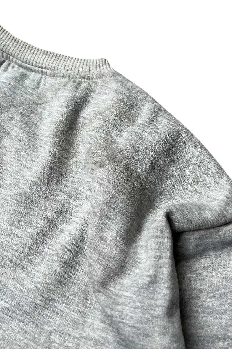 MADE IN USA 90'S HARLEY-DAVIDSON LOGO SWEATSHIRT / GRAY [SIZE: S USED]