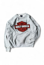 画像をギャラリービューアに読み込む, MADE IN USA 90&#39;S HARLEY-DAVIDSON LOGO SWEATSHIRT / GRAY [SIZE: S USED]
