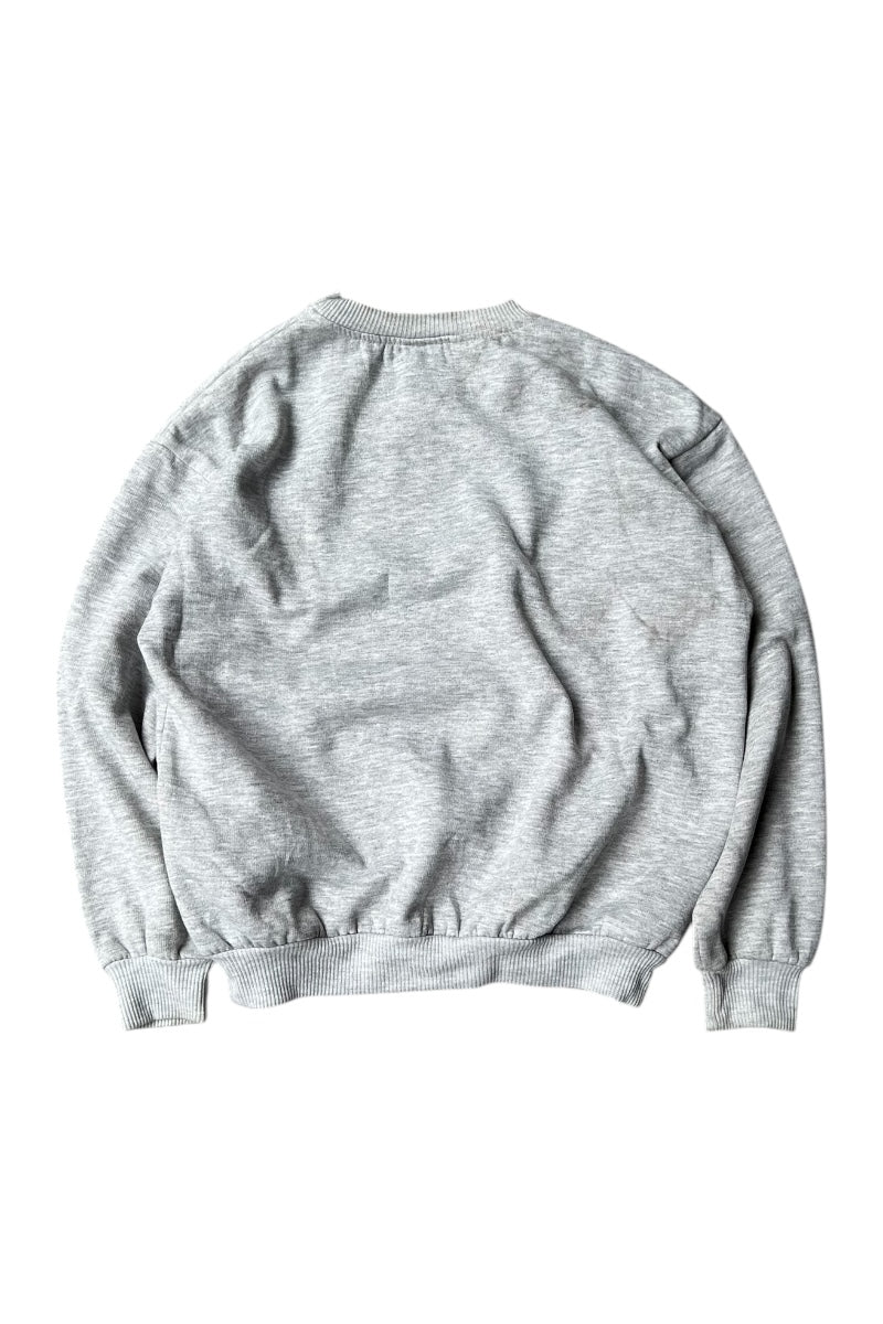 MADE IN USA 90'S HARLEY-DAVIDSON LOGO SWEATSHIRT / GRAY [SIZE: S USED]