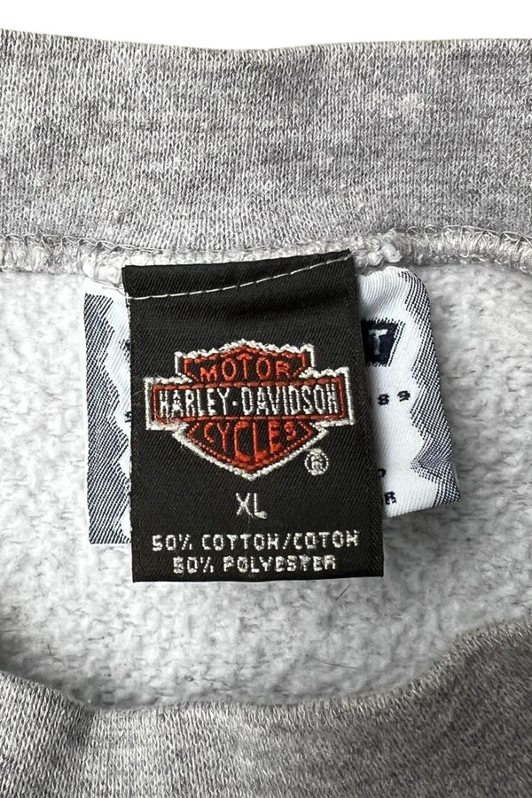 Y2K 00'S FT.WALTON BEACH SWEATSHIRT / GRAY [SIZE: XL USED]