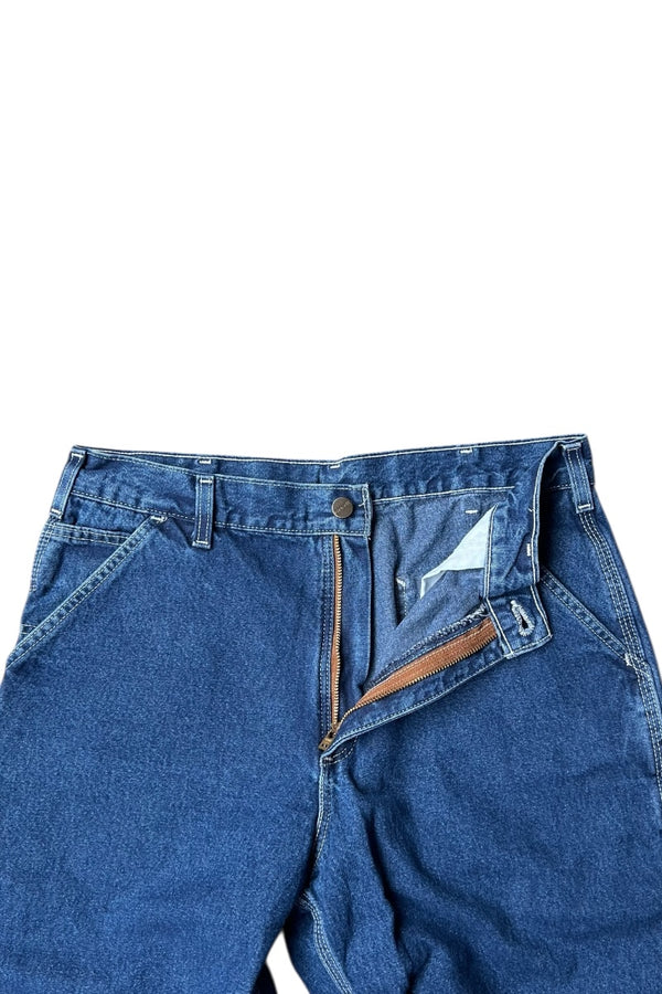 MADE IN MEXICO 18'S DENIM PAINTER PANTS / INDIGO [SIZE: 34 USED]