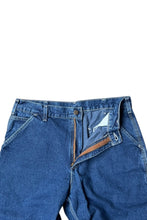 画像をギャラリービューアに読み込む, MADE IN MEXICO 18&#39;S DENIM PAINTER PANTS / INDIGO [SIZE: 34 USED]
