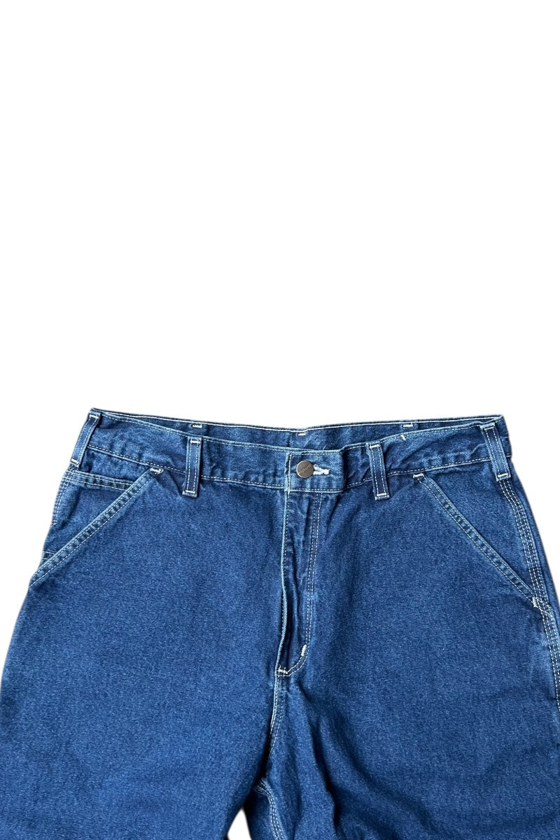MADE IN MEXICO 18'S DENIM PAINTER PANTS / INDIGO [SIZE: 34 USED]