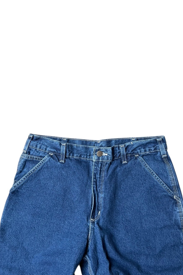 MADE IN MEXICO 18'S DENIM PAINTER PANTS / INDIGO [SIZE: 34 USED]