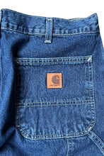 画像をギャラリービューアに読み込む, MADE IN MEXICO 18&#39;S DENIM PAINTER PANTS / INDIGO [SIZE: 34 USED]
