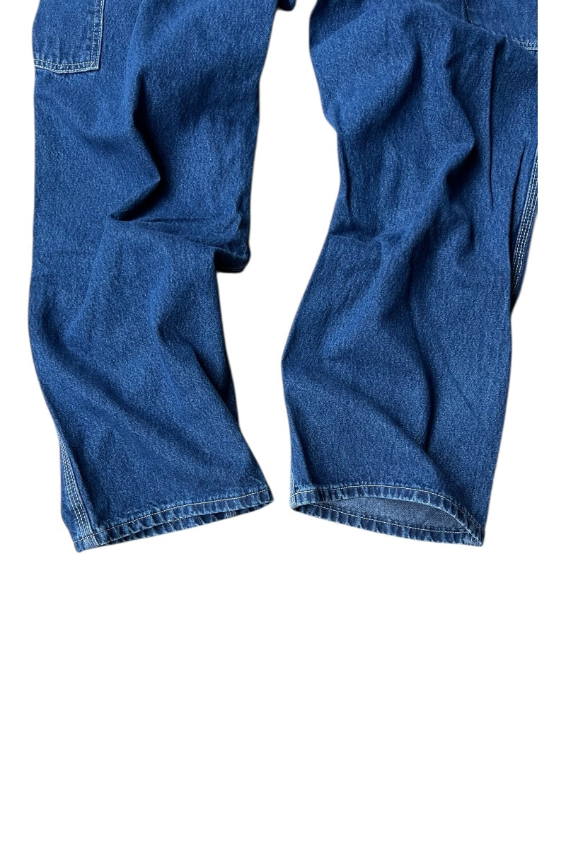MADE IN MEXICO 18'S DENIM PAINTER PANTS / INDIGO [SIZE: 34 USED]