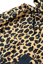 画像をギャラリービューアに読み込む, LEOPARD HOODIE SWEATSHIRT / BROWN [SIZE: L USED]
