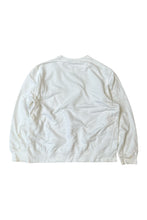 画像をギャラリービューアに読み込む, MADE IN TURKEY Y2K EARLY 00&#39;S ONE POINT LOGO SWEATSHIRT / WHITE [SIZE: L USED]
