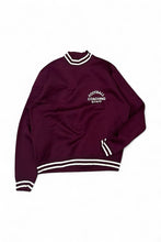 画像をギャラリービューアに読み込む, MADE IN USA 60&#39;S タタキタグ復刻 FOOTBALL SWEATSHIRT / BURGUNDY [SIZE: L USED]
