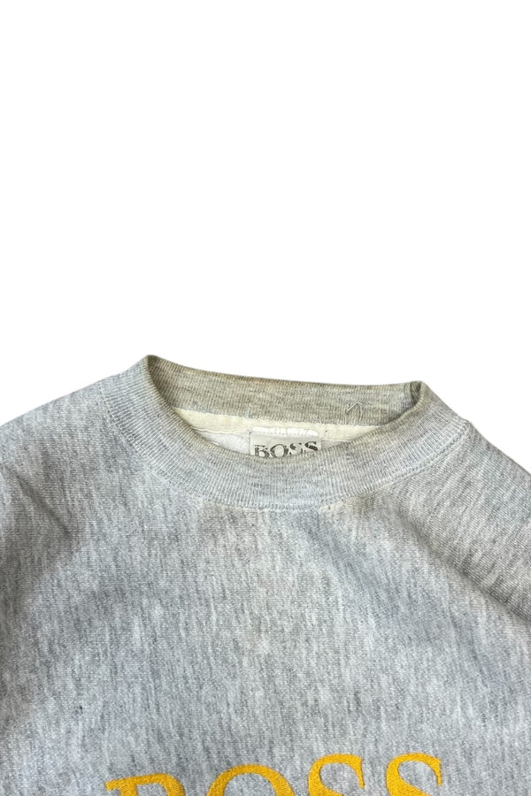 MADE IN USA 90'S BOSS SWEATSHIRT / GRAY [SIZE: 2XL USED]