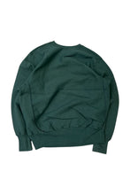 画像をギャラリービューアに読み込む, 90&#39;S ONE POINT REVERSE WEAVE SWEATSHIRT / GREEN [SIZE: XL USED]
